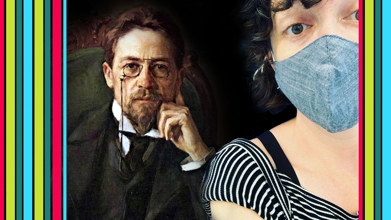 Playwright Anton Chekhov and Dramaturg Kellie Mecleary